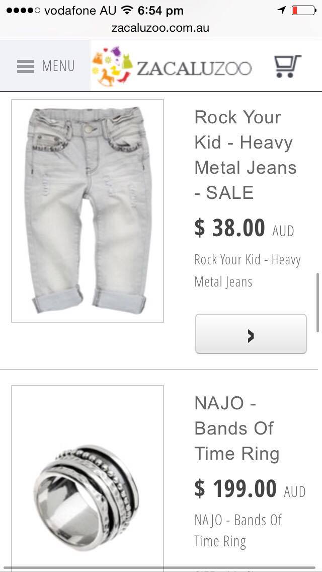 Zacaluzoo Mobile Website Design