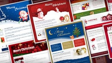 Your free Christmas email templates are ready