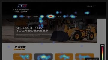 Heatmaps to record website viewers actions