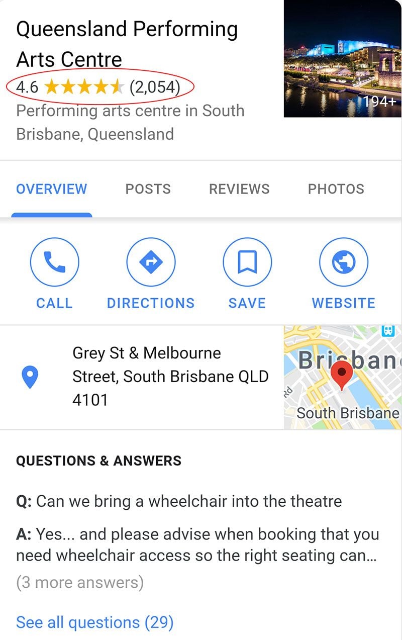 How Google Reviews Appear On Mobile Search Results