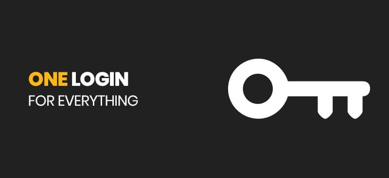 One login for everything