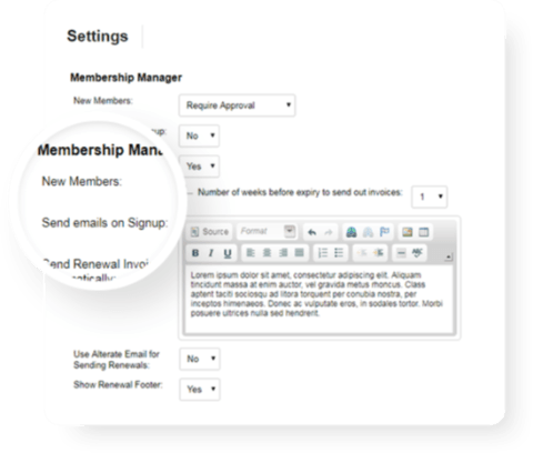 Membership Manager | Membership Manager Software | membership software | website platform | website builder | website design | website developer