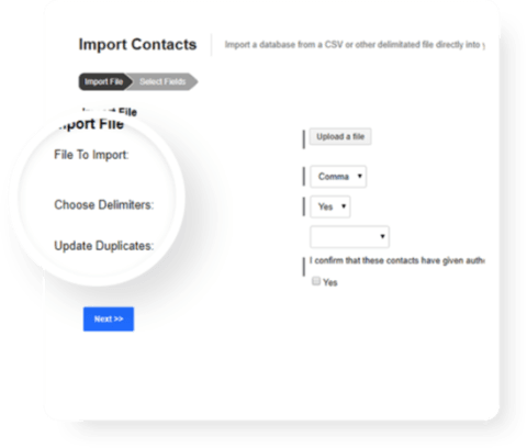 Contact Management | Database marketing | Contact Database | Website Builder | DBM | CRM