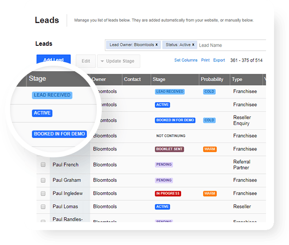 Lead Management Software | CRM | Customer Relationship Manager |  Website builder | Website Platform